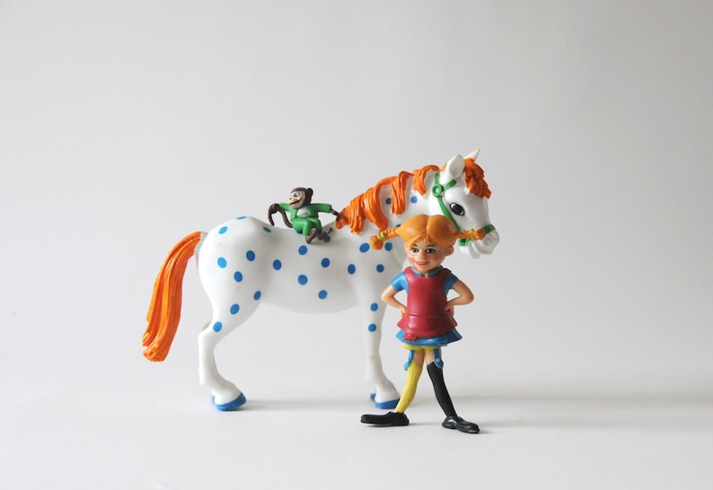 Pippi Longstocking House. Astrid Lindgren Collectible Vintage Toy. Swedish Kids room decor image 10