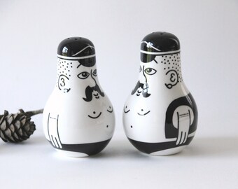 Friends From Copenhagen Denmark. Vintage Salt and Pepper Shakers