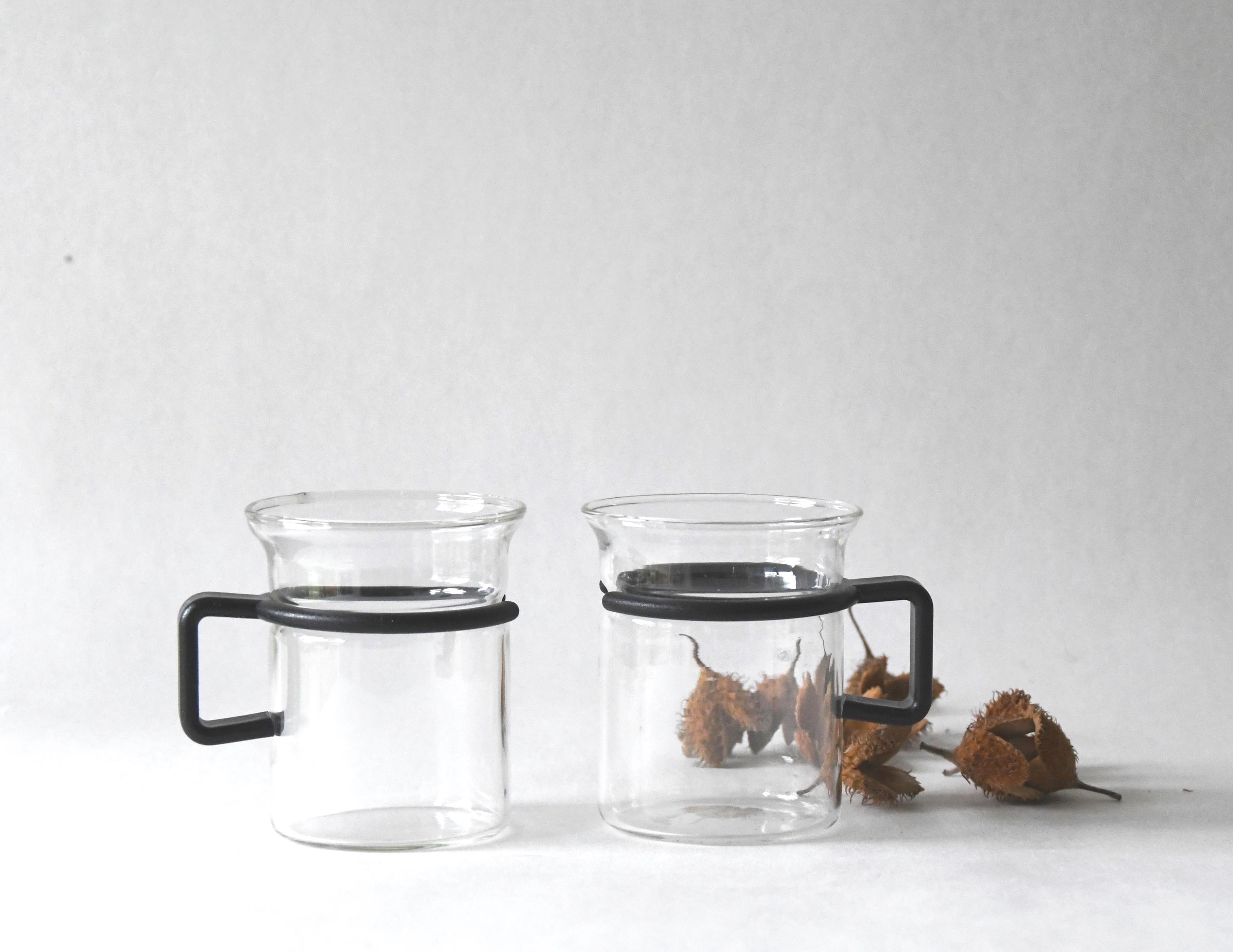 2 Bodum Captain Picard Earl Grey Tea Cups 1980s Galaxy, Star Trek: the ...