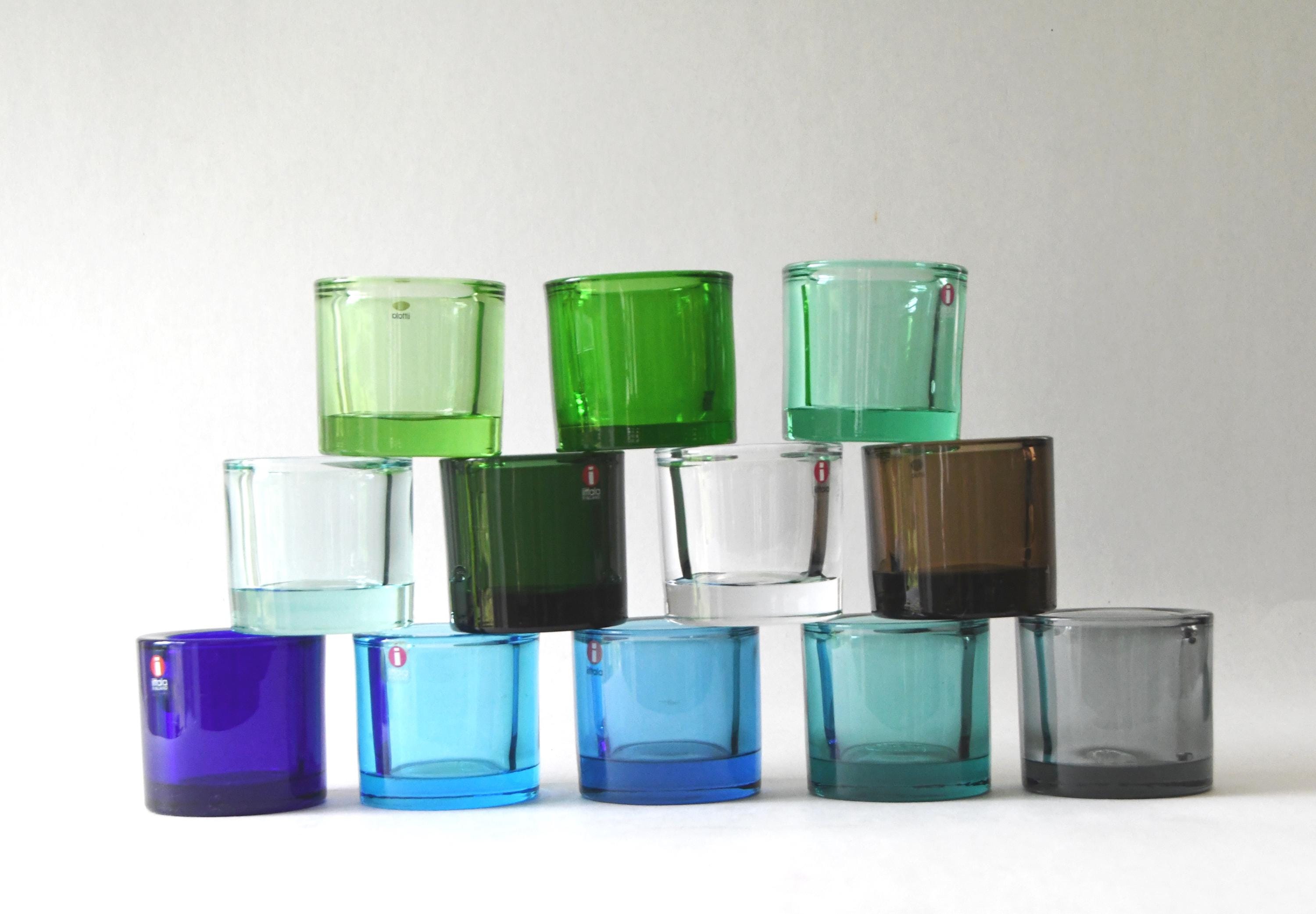 Iittala Marimekko. Kivi Glass Votive Candleholder 12 Colors