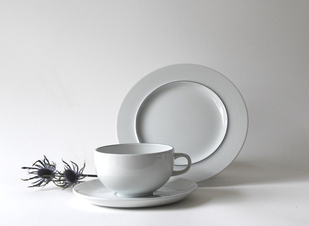 デンマークコペンハーゲンB＆Gの青い花模様の平皿セット6枚 ロイヤルコペンハーゲン（Royal Copenhagen） ブルーエレメンツ