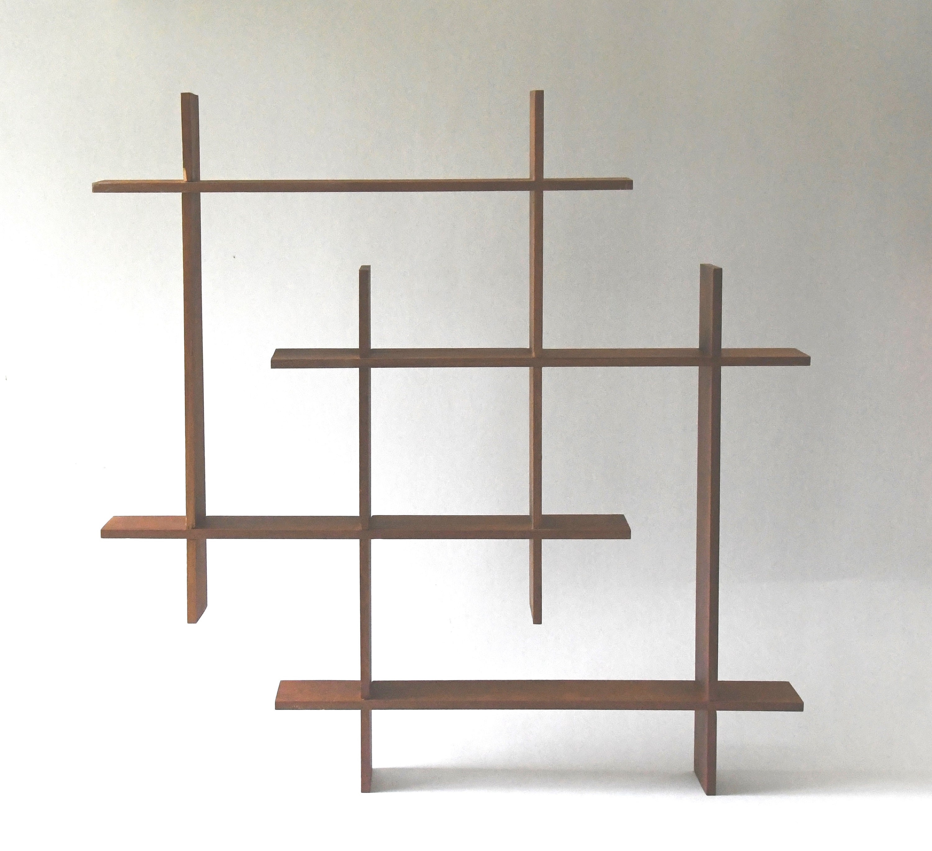 Teak Shelf, Swedish. Scandinavian Mid-Century Modern 1950s. Funky MCM Miniature treasures Display Shelf