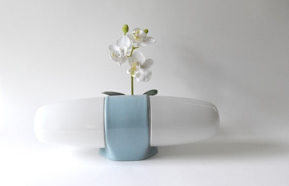 Wilhelm Wagenfeld Lindner GmbH社製　ライト Wilhelm Wagenfeld Bathroom Lamp. Large Double Pastel Blue