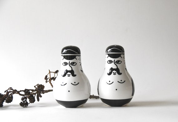 Friends From Copenhagen Denmark. Vintage Salt and Pepper Shakers