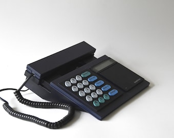 BANG & OLUFSEN Beocom Telephone. Corded Analog Blue and Black