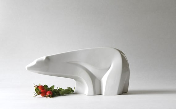 Jie Gantofta Sweden. Polar Bear by Bengt Nielsson, Trendline 1970s