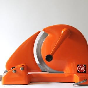Danish All Purpose Slicer. EVA Denmark Breadslicer. Vintage Industrial Kitchen Design. Danish mid century modern Decor