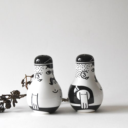 Friends From Copenhagen Denmark. Vintage Salt and Pepper Shakers