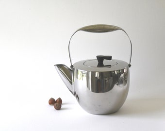Bodum Teapot. Jorgensen Design COLUMBIA. Mirror Polished Stainless