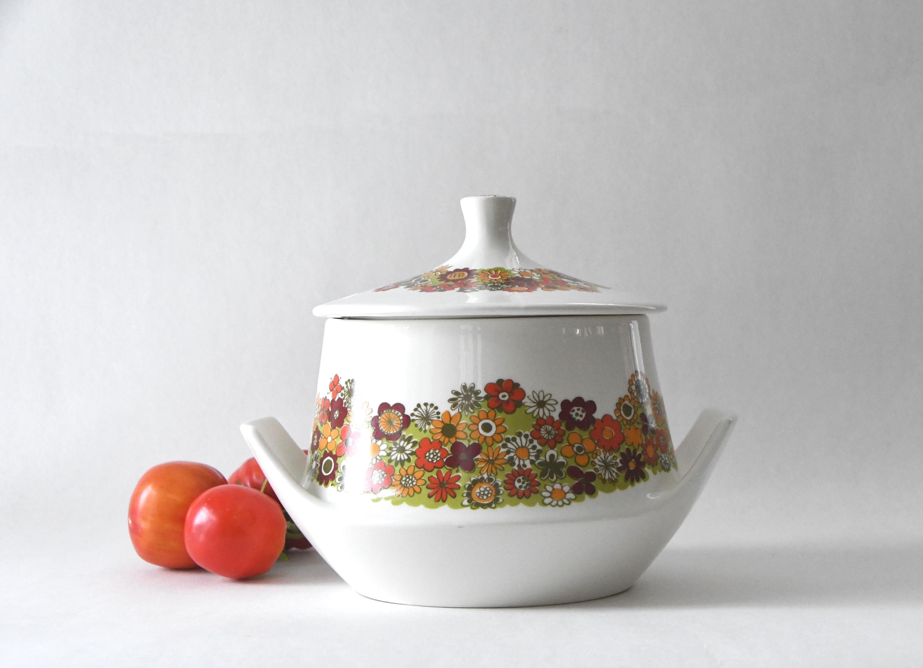 Figgjo Flint FOLKLORE Large Tureen With Lid, by Turi Gramstad