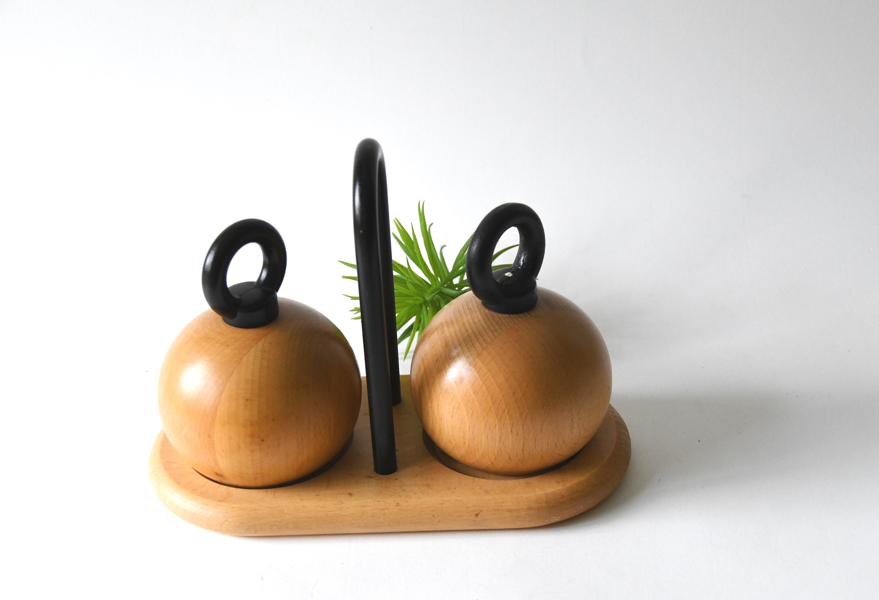 Nissen Denmark. Salt and Pepper Set. Modern Salt Pepper Grinders