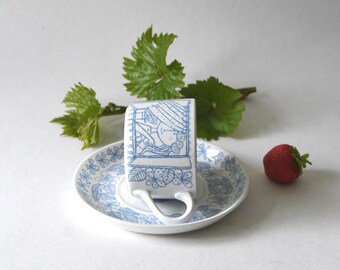 Stig Lindberg BORO Tea Cup. Gustavsberg Sweden. Rare! Scandinavian