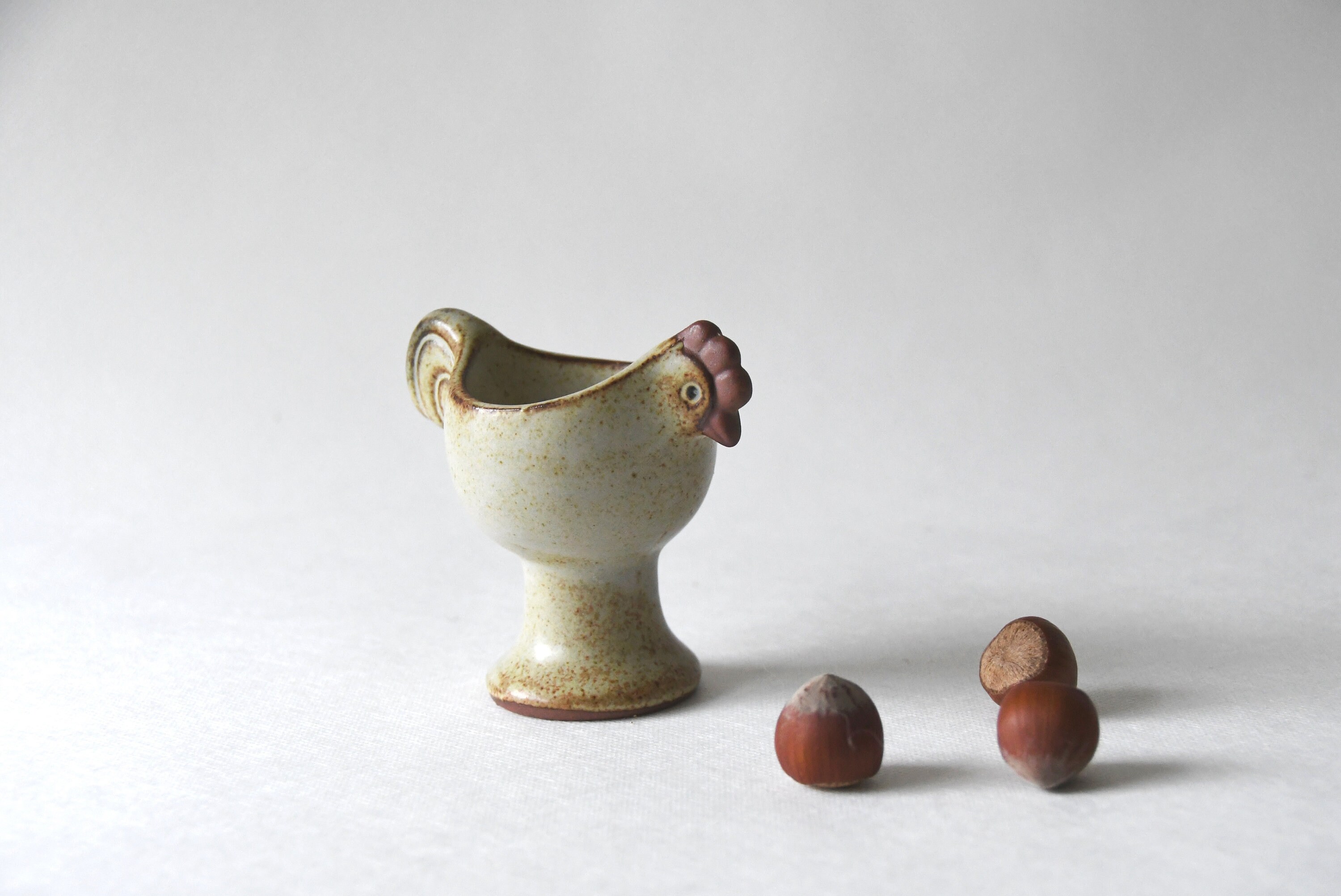 Lisa Larson Gustavsberg Sweden, Eggcup. Easter Hen Serie. Swedish