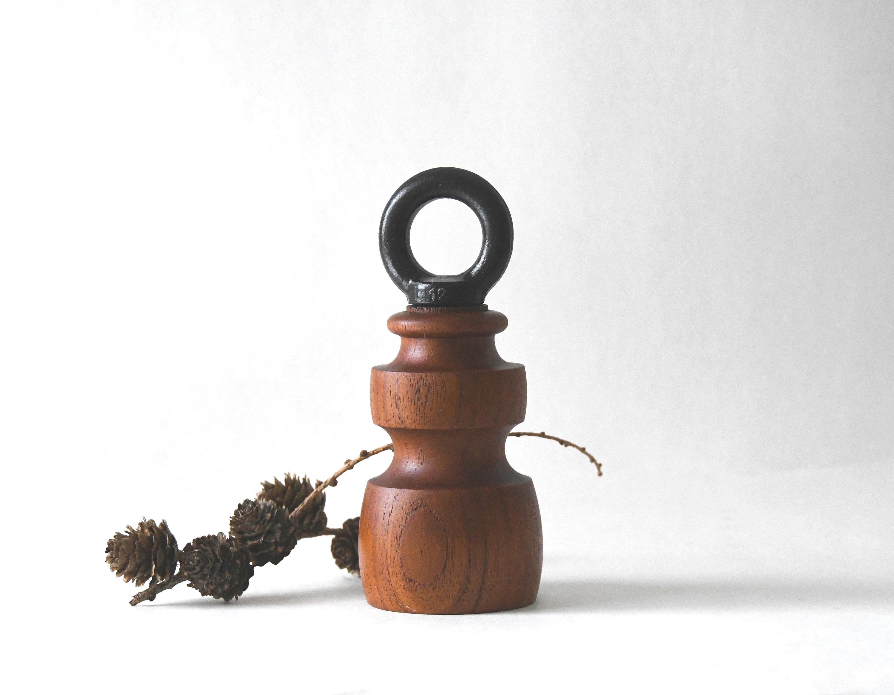 Nissen Denmark Pepper Mill. Modern Darkwood Grinder. Danish