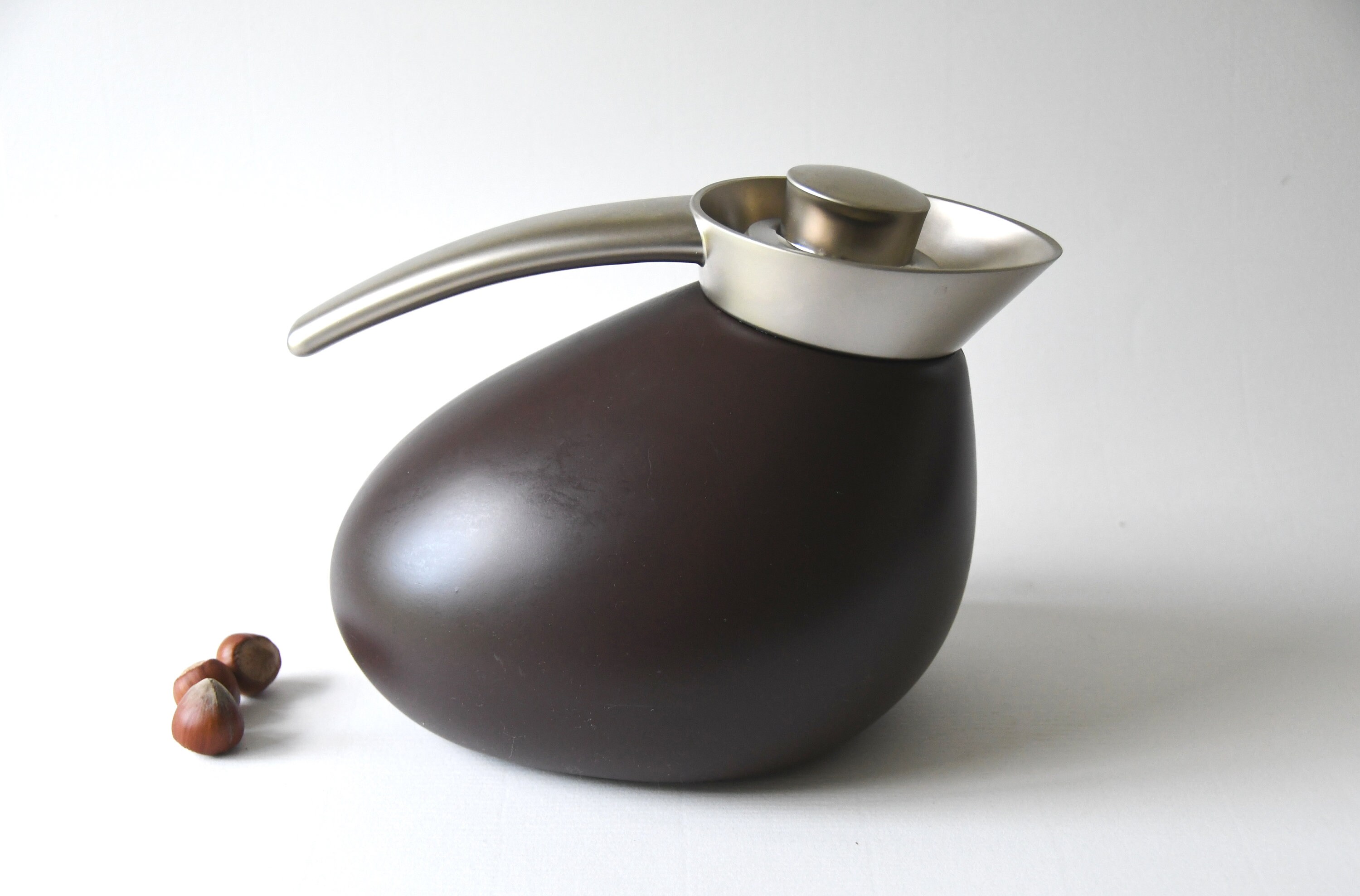 Georg Jensen Insulated Quack Modern Coffee Carafe Pot. Designer