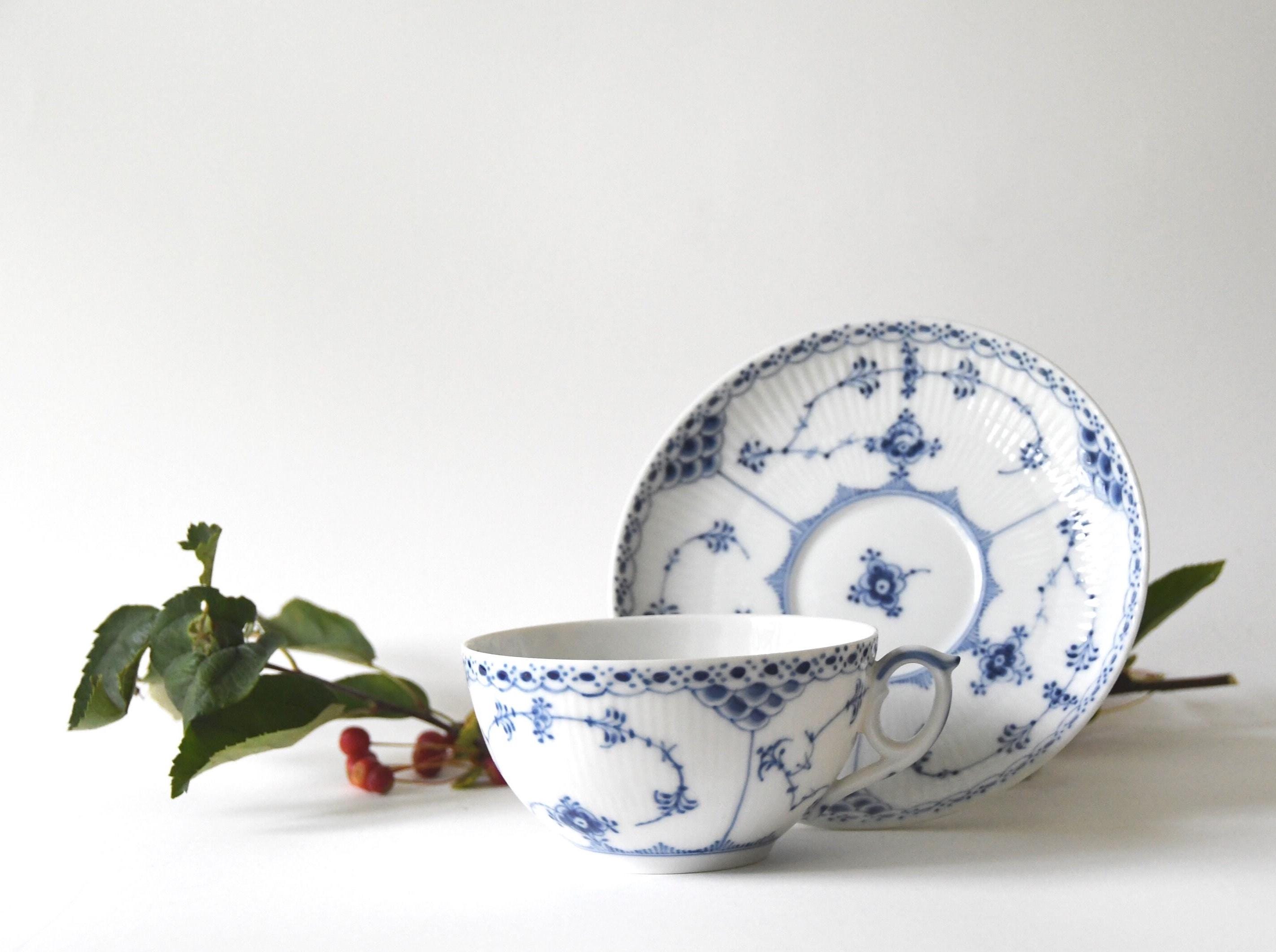 Royal Copenhagen Blue Fluted Half Lace - Etsy