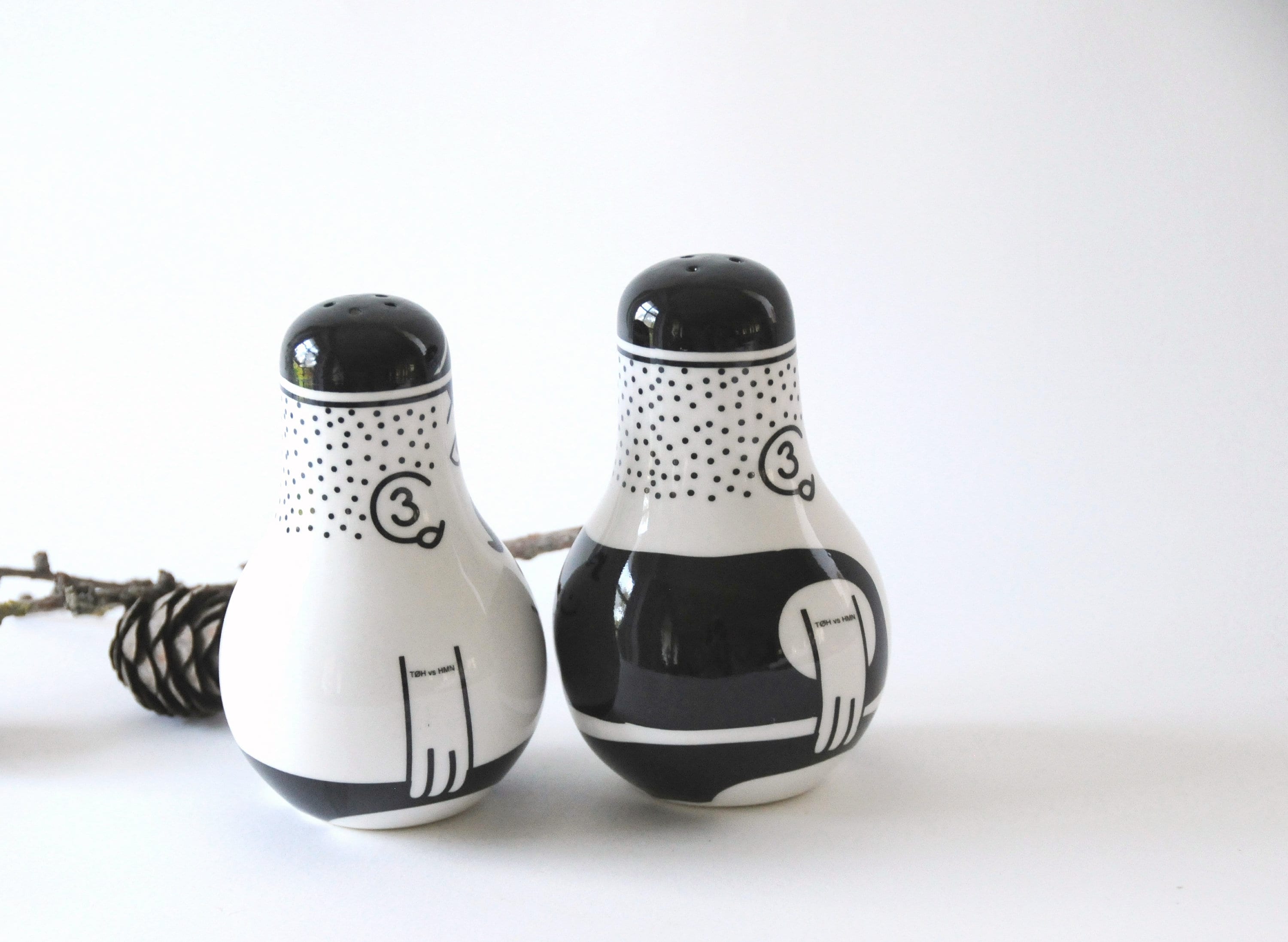 Friends From Copenhagen Denmark. Vintage Salt and Pepper Shakers