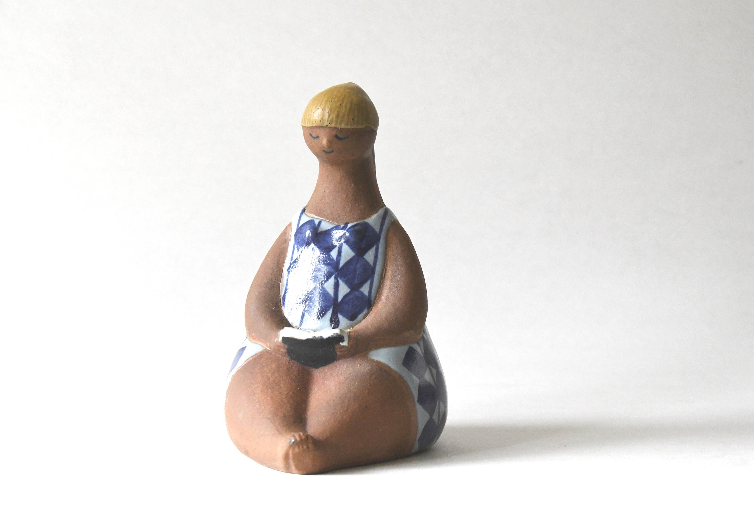 【まめじろう0321 様】✧ - Amelia - ベラベレ23.5cm Lisa Larson Gustavsberg Sweden. Amelia Figurine. Vintage ABC Girl