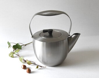 Bodum Teekanne, Jorgensen Design COLUMBIA, Vintage Gebürsteter