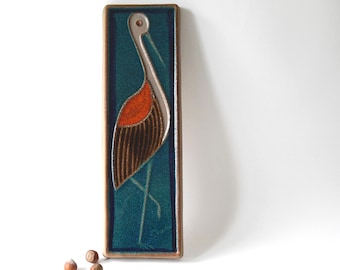 Relieve de Joseph Simon para Søholm, Dinamarca. Colgante danés con Storck. Placa danesa de MCM.