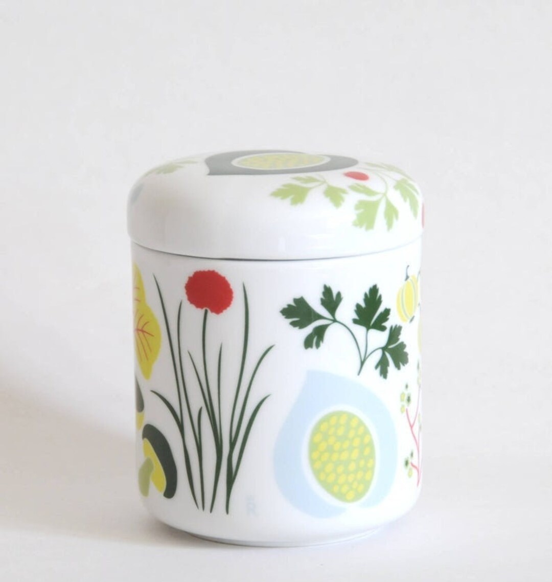 Rorstrand Kulinara Jar With Lid Design by Hanna Werning. - Etsy