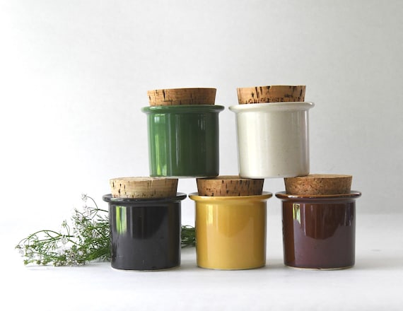 【希少品】Gustavsberg SENAP グスタフスベリ スパイスジャー スティグ・リンドベリのスパイスジャー。グスタフスベリ。素朴な