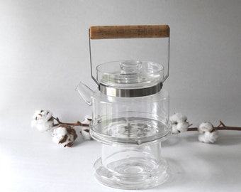 Teapot and Burner. Signe Persson-melin for Boda Nova 1960s - Etsy