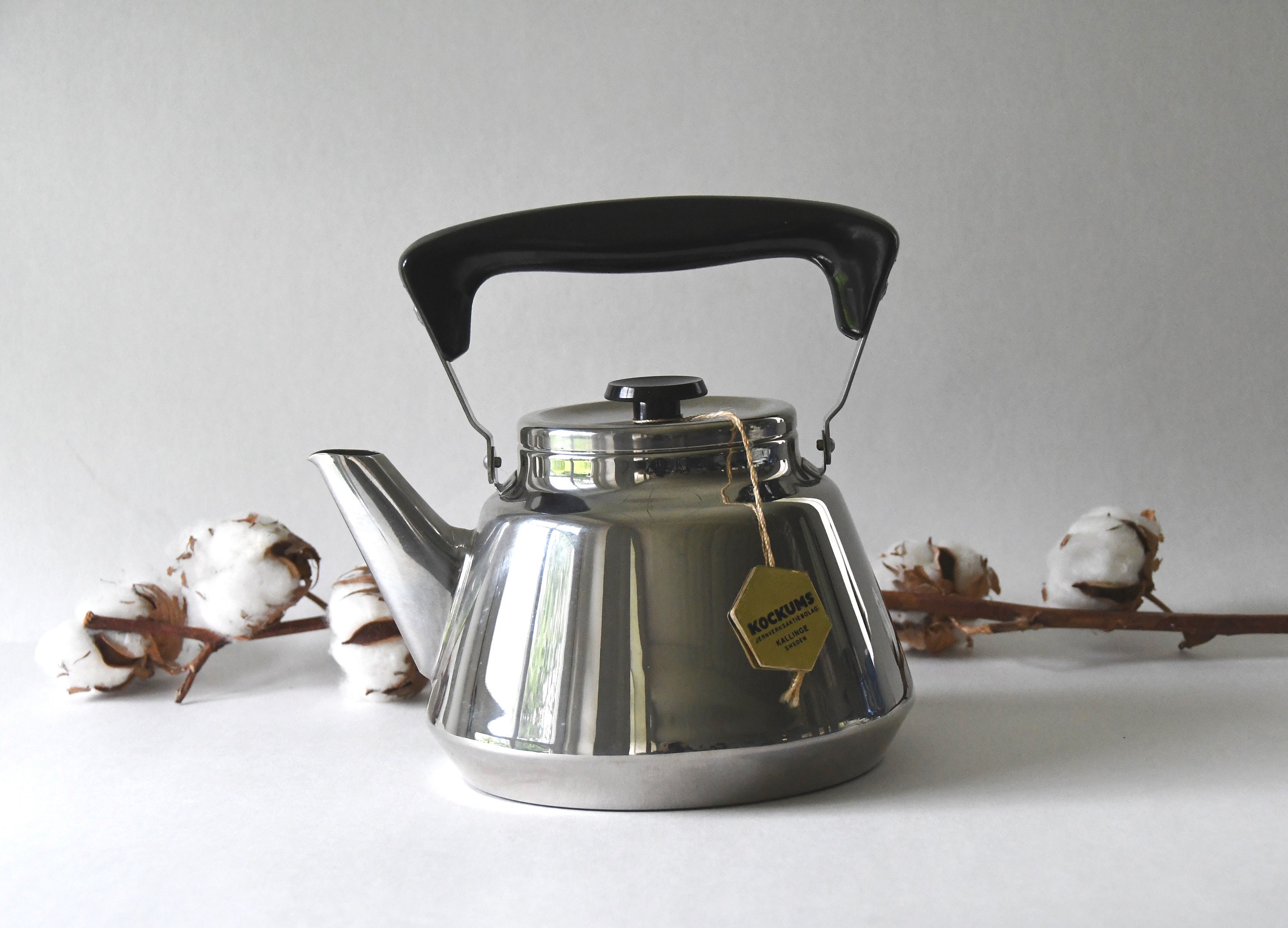 Kockum NOS Retro Scandinavian modern Made in  Stainless steel 1950s Kitchenware