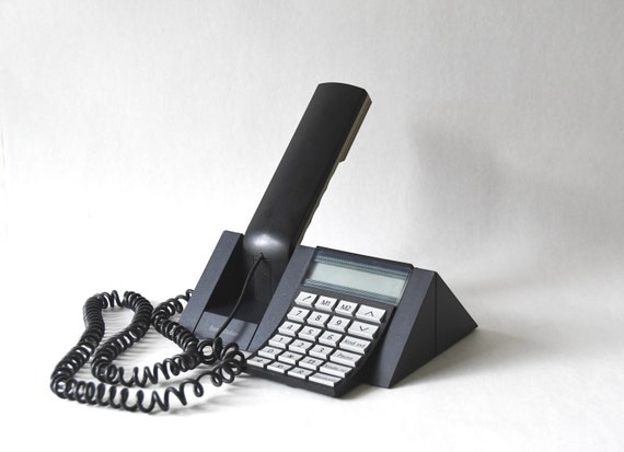 Beocom 1600 Phone. Corded Analog Black BANG & OLUFSEN. Danish