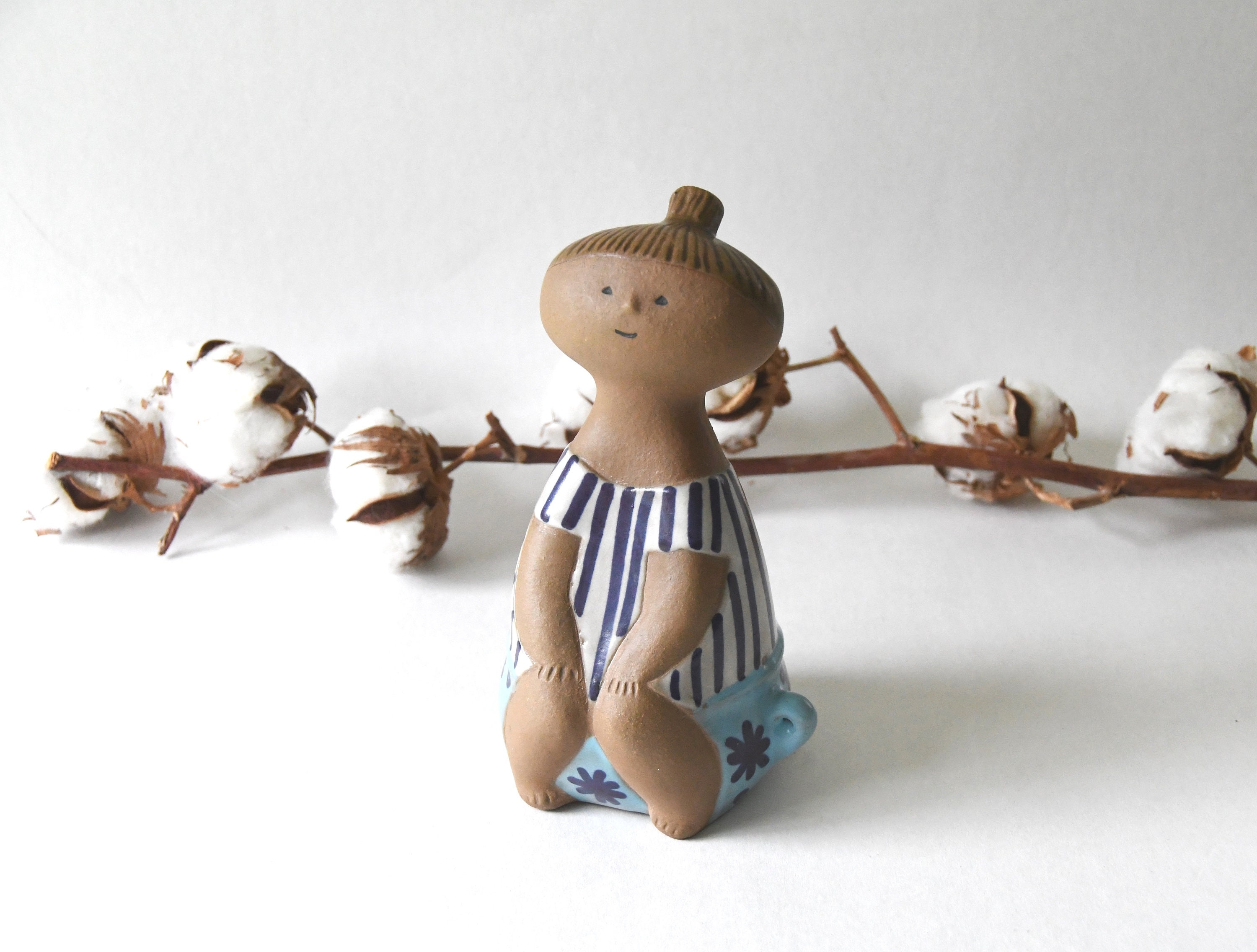 Lisa Larson Gustavsberg Sweden. Lotta Potta Figurine