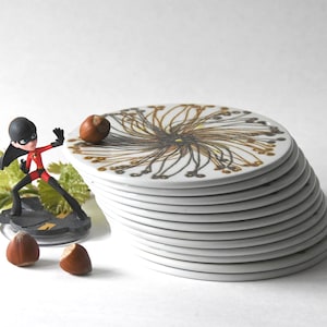 Royal Copenhagen BACA plates by Ellen Malmer. Danish design. Mid century modern. One or More Baca Tenera Faience