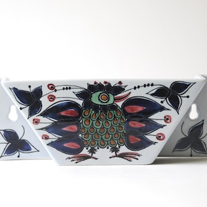 Royal Copenhagen CRAZY BIRD. Caffè filtro, porta carta. Baca Tenera di Beth Breyen. Casa moderna scandinava. Design danese - Da collezione