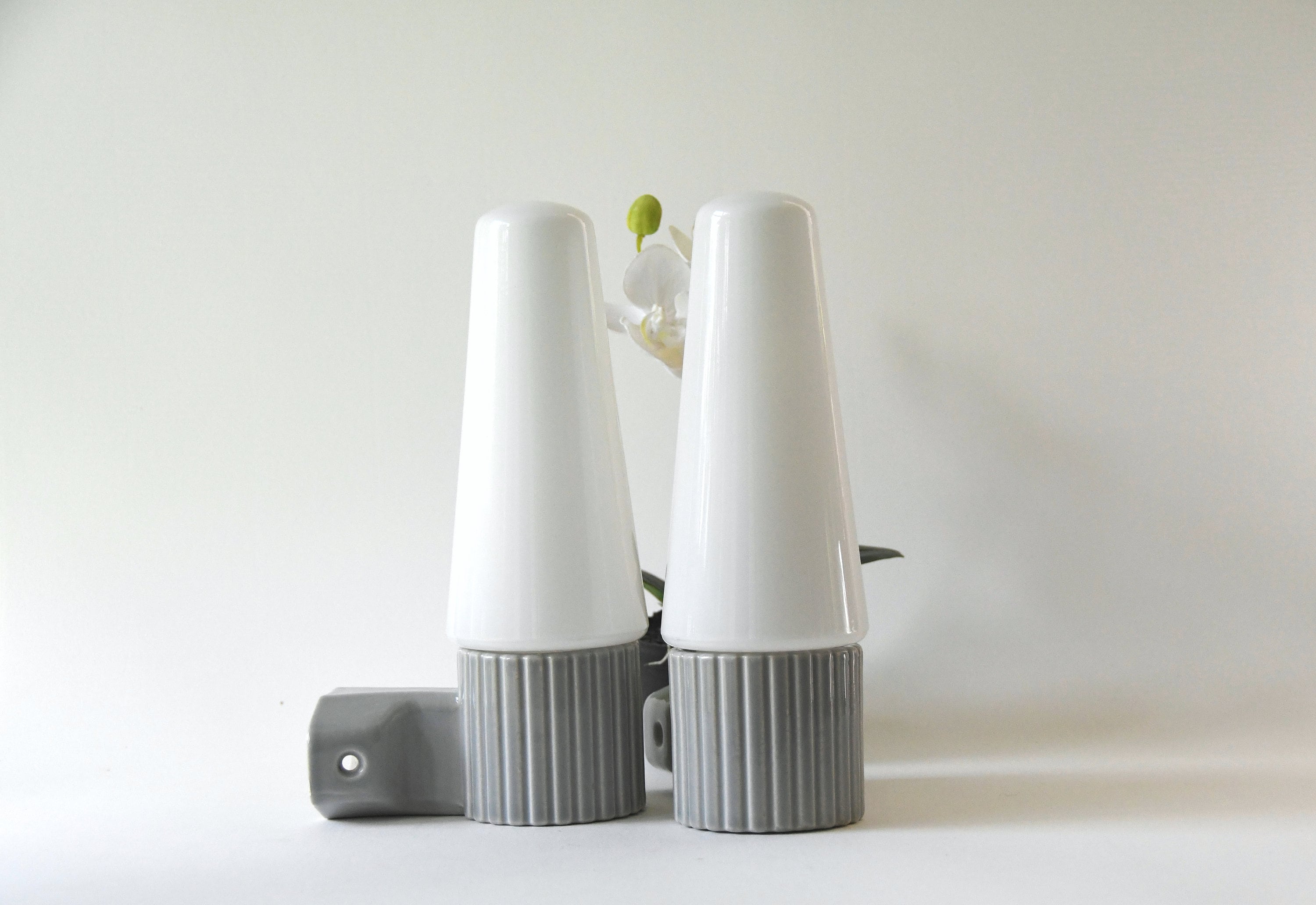 Sigvard Bernadotte para IFÖ. Dos lámparas de baño. Apliques | Etsy