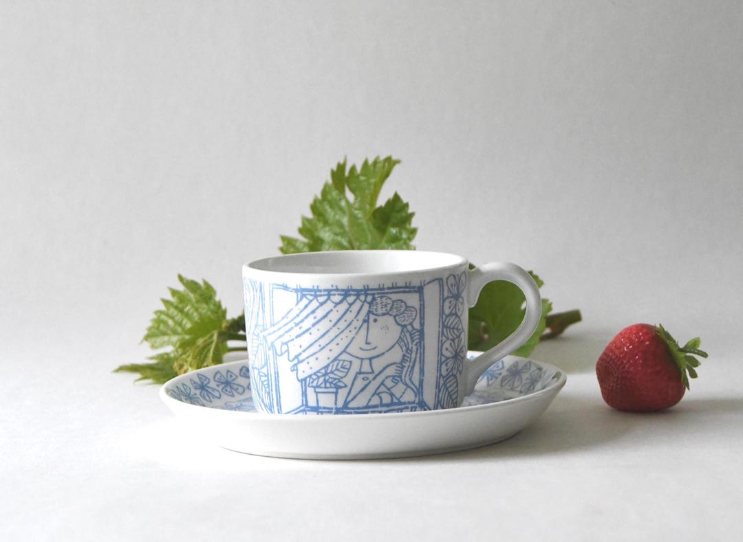 Stig Lindberg BORO Tea Cup. Gustavsberg Sweden. Rare! Scandinavian