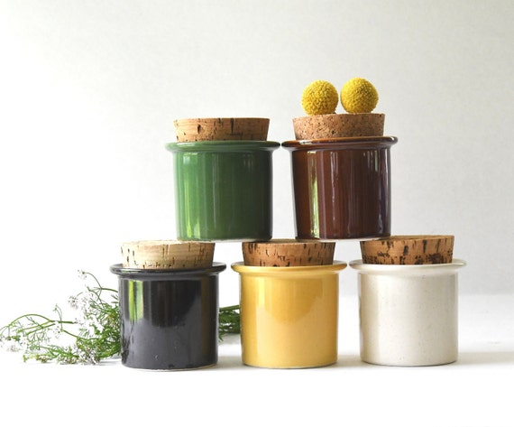 希少品】Gustavsberg SENAP グスタフスベリ スパイスジャー