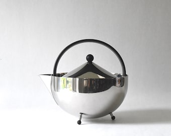 Teapot Tea Ball With Danish Tea 1980s