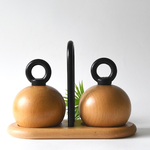 Nissen Denmark. Salt and Pepper Set. Modern Salt Pepper Grinders