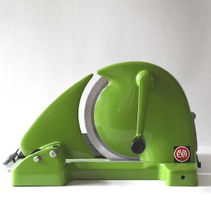Danish All Purpose Slicer. EVA Denmark Breadslicer. Vintage Industrial Kitchen Design. Danish mid century modern Decor