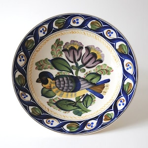 Royal Copenhagen Plate. Danish Art Deco. Antique Aluminia. Denmark Art Faience. 1906 Wall Plate - Collectors item