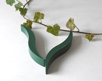 Georg Jensen for Royal Copenhagen. Trivets Green pair. Design Helle Damkjaer. Danish Modern design. Minimalist