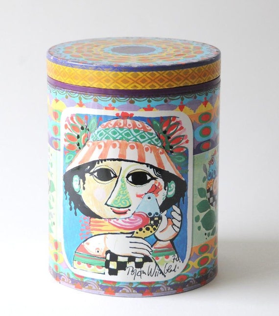 t*i様 【値段相談可】BJORN WIINBLAD2020 限定カラー Bjørn Wiinblad IRMA Coffee Tin, Danish Mid-century Modern