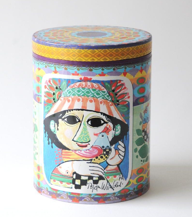 t*i様 【値段相談可】BJORN WIINBLAD2020 限定カラー Bjørn Wiinblad IRMA Coffee Tin, Danish Mid-century Modern