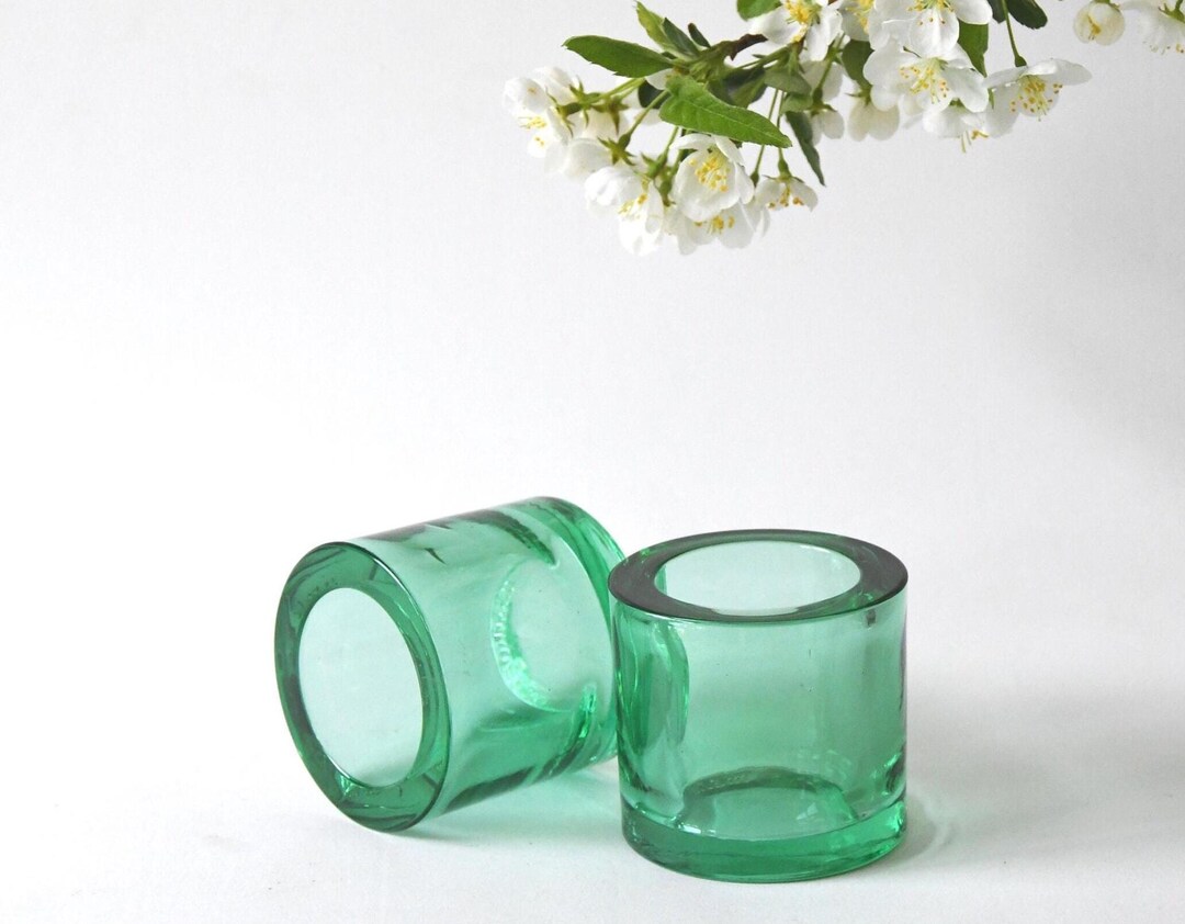 Iittala Marimekko KIVI Glass Votive, Lovely Crystal Glass Light