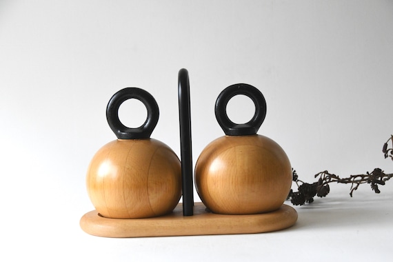 Nissen Denmark, Salt and Pepper Set, Danish Minimalist Design. Mid