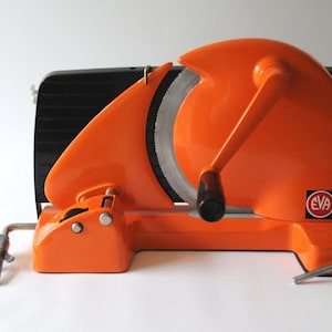 Danish All Purpose Slicer. EVA Denmark Breadslicer. Vintage Industrial Kitchen Design. Danish mid century modern Decor