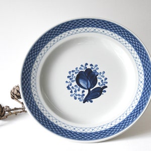 Antique Royal Copenhagen. Tranquebar Dinnerplate. Danish Art Deco Aluminia. Denmark Art Faience - Collectors tableware