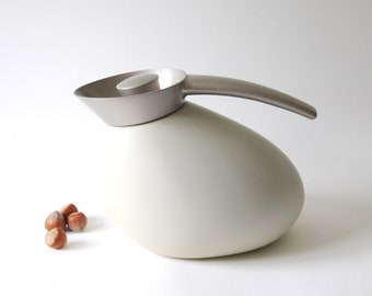 Georg Jensen Termos Quack. Modern Insulated Coffee Carafe Pot. Designer Maria Berntsen Denmark