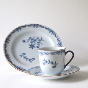 Rörstrand OSTINDIA. Swedish EAST INDIES Coffee set. Original Cup, Saucer and plate in Mint Condition