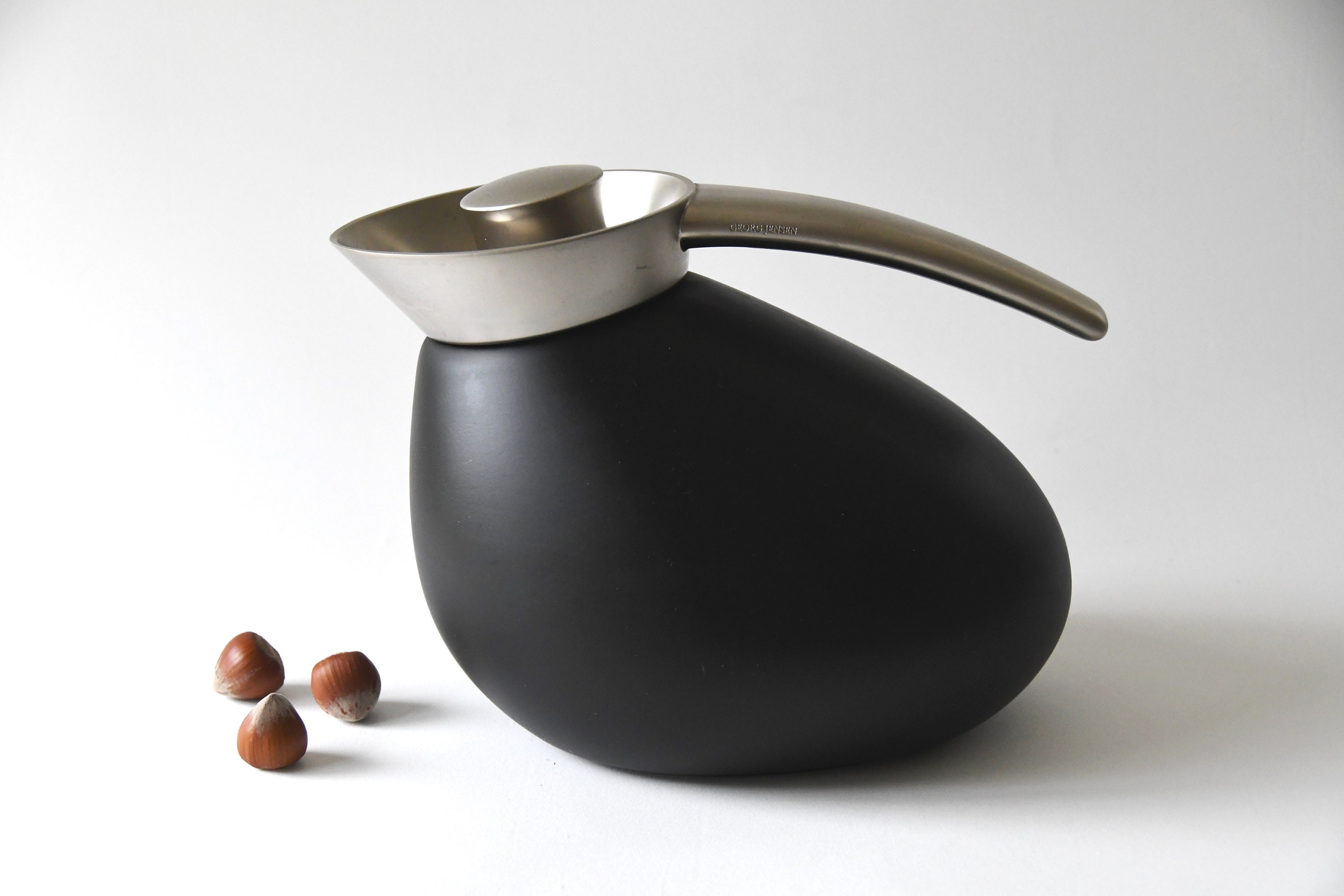 Georg Jensen Insulated Quack. Modern Coffee Carafe Pot. Designer