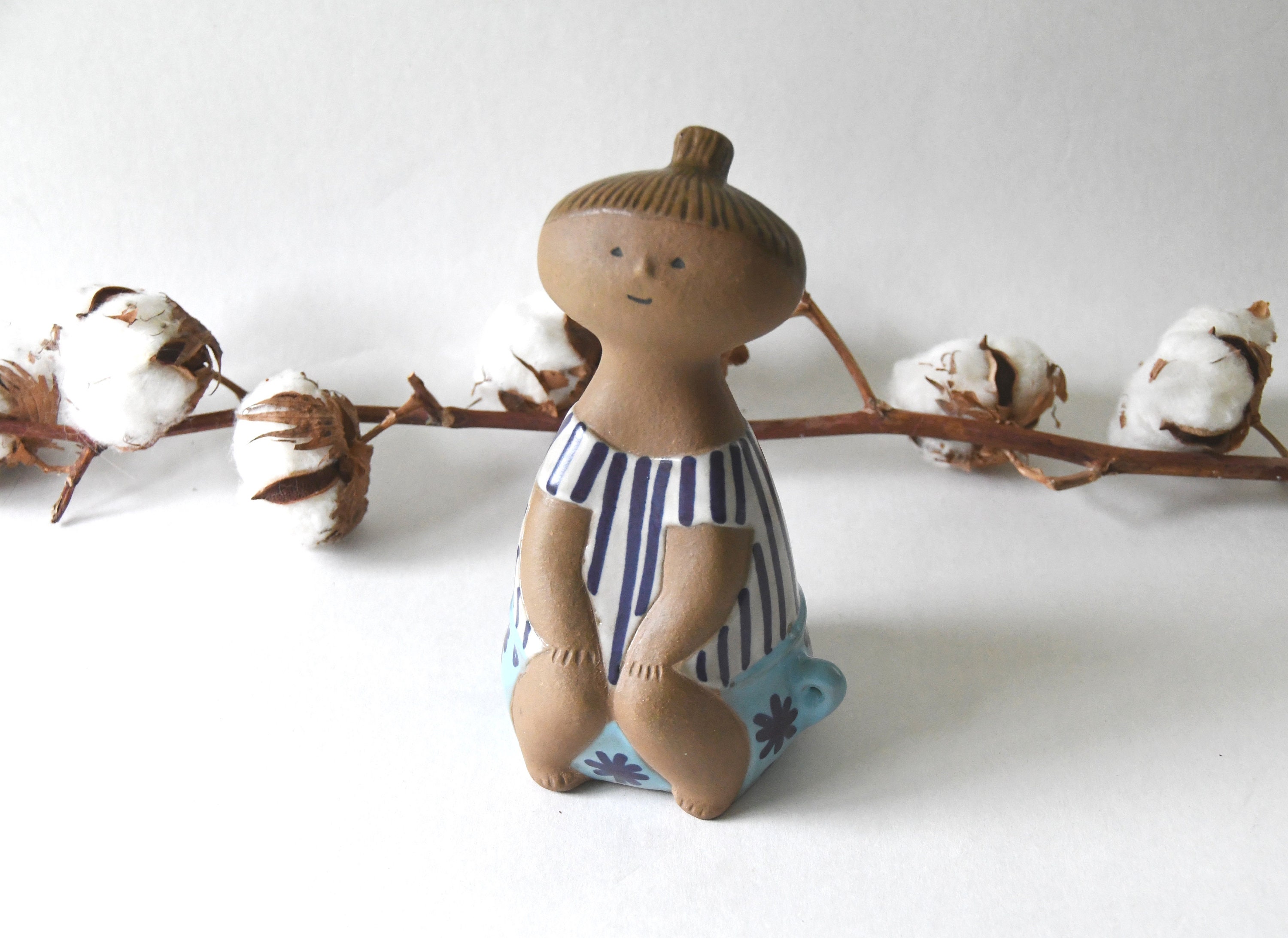 リサラーソン Lotta ロッタ Gustavsberg Lisa Larson Lisa Larson Gustavsberg Sweden. Lotta Potta Figurine